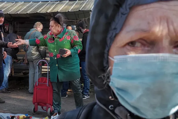 "The tragic disparity between what people have and what they consider normal"