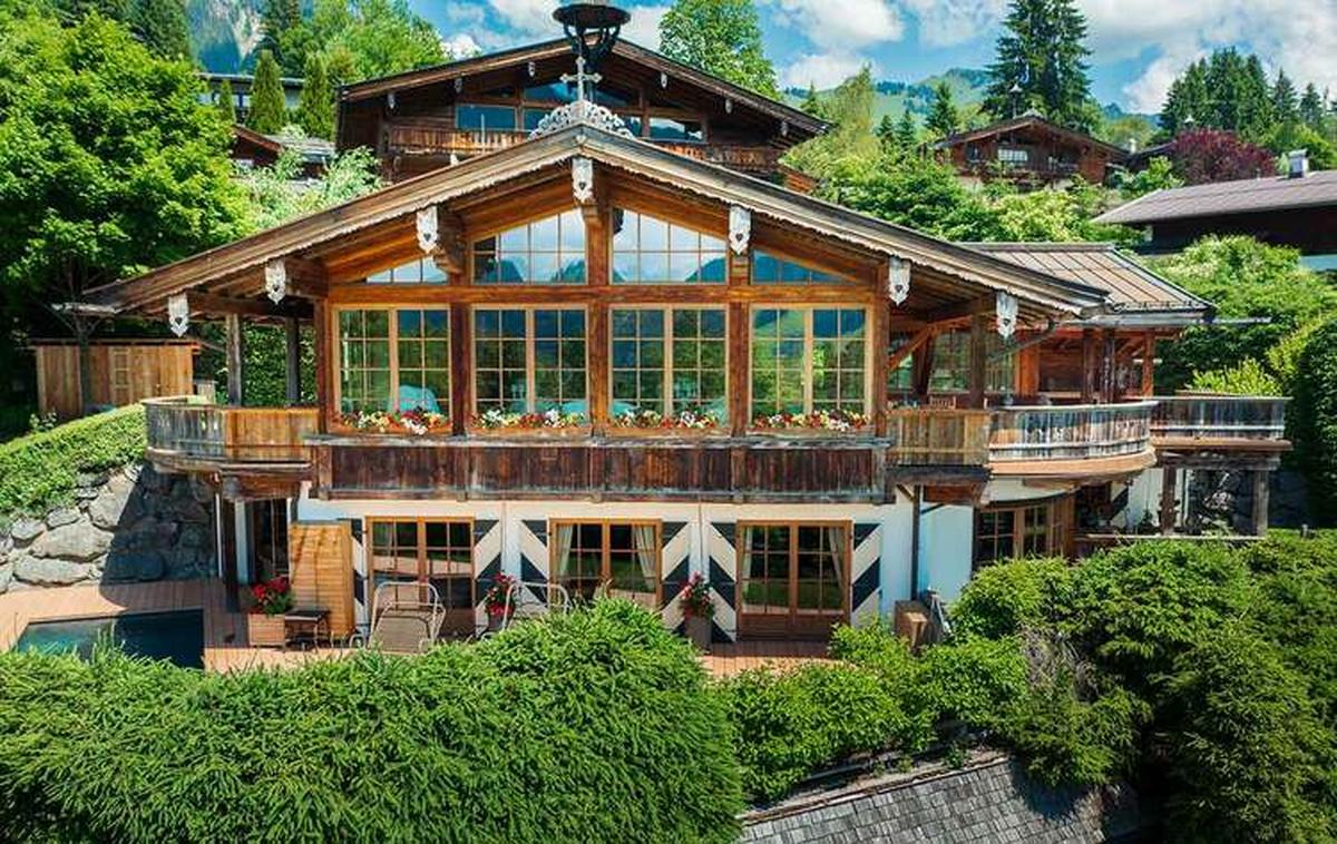 The Austrian chalet that Putin’s daughter has allegedly frequented.