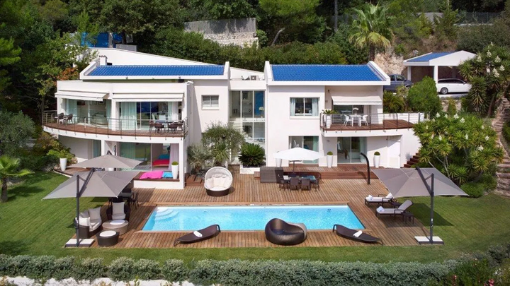 Aloha Villa in Villefranche-sur-Mer, on the French Riviera. Belonged to a company that was financed by a firm associated with Andrey Akimov.