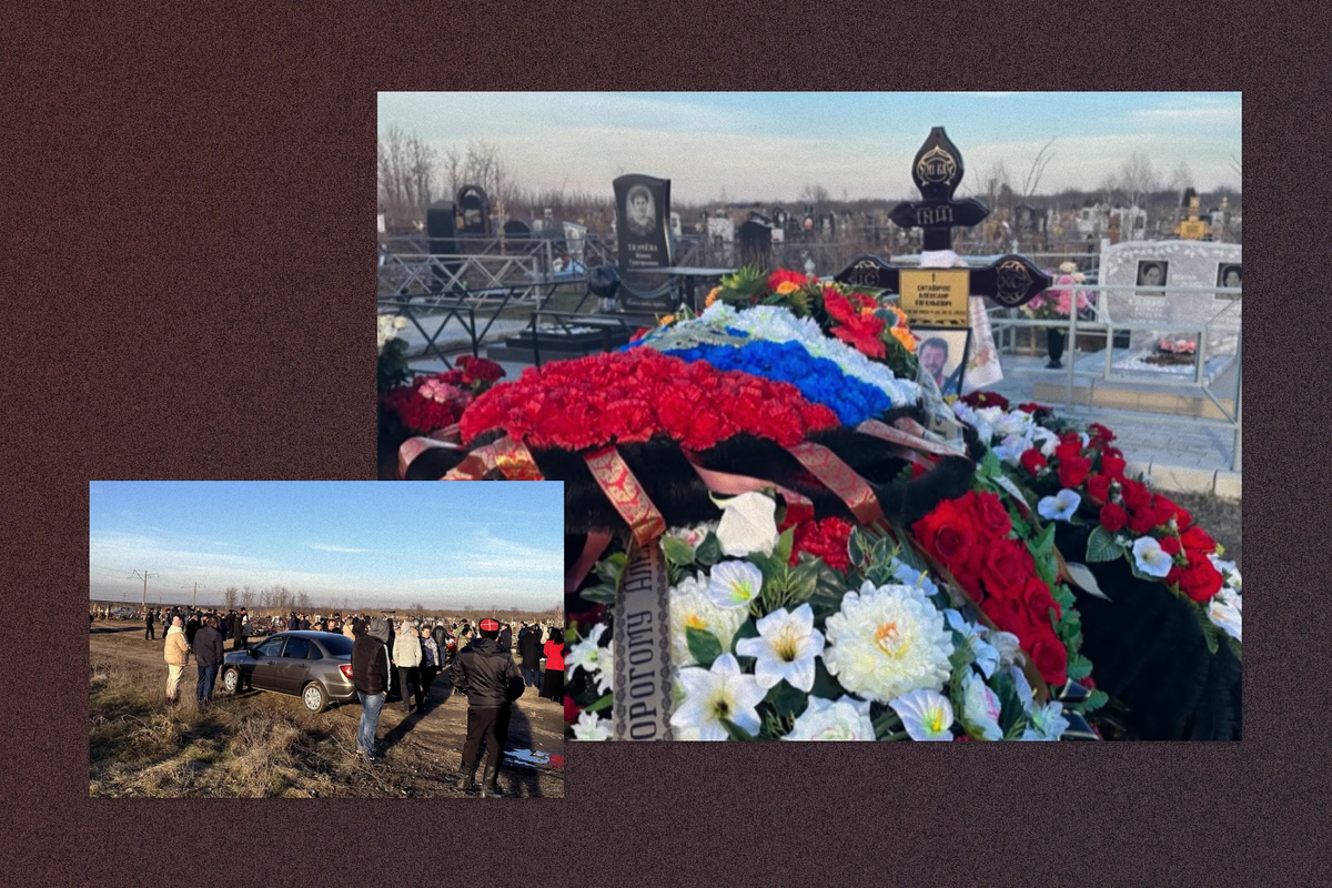 Alexander Sitavichus’s grave in Ladozhskaya