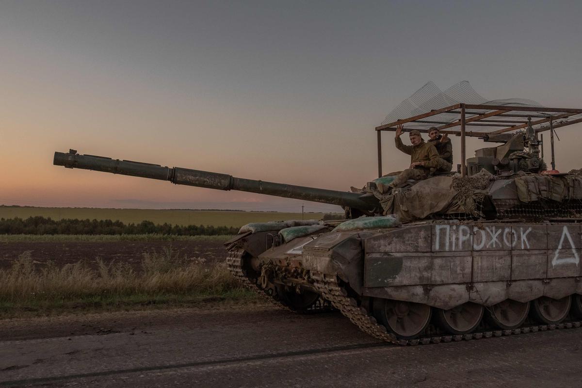 Трофейный российский Т-90М в составе ВСУ