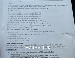 Low Afi In 37 Weeks Pregnancy 