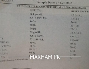 Fever, Weekness, Vertigo