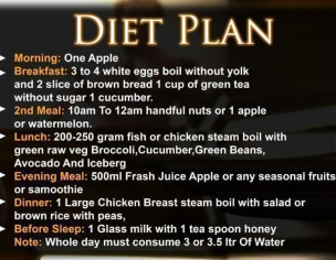 Weight Loss (Diet Plan)