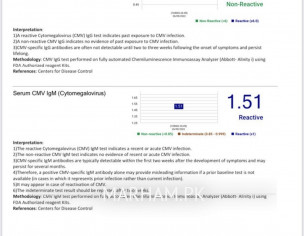 CMV (Cytomegalovirus) - Recurrent Miscarriage
