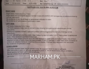 Both Testicles Size Decreasing