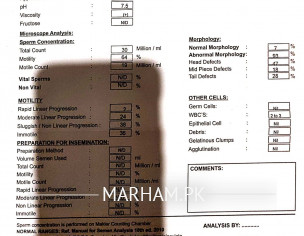 Semen Analysis, Amh, Tch