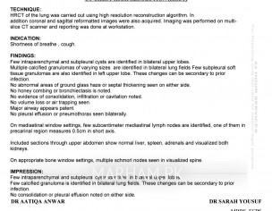 X-ray Report Interpretation Needed