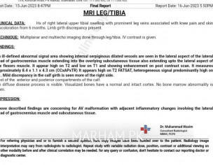 Right Leg (vascular Issue)