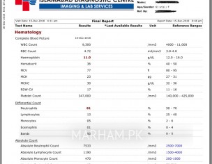 NEUTROPHILS(Blood Test)