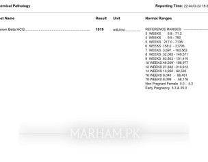 Earlg Pregnancy Scan 