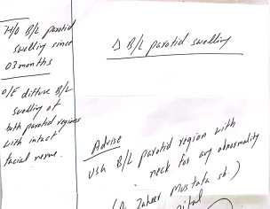 Swelling Under Both Ears