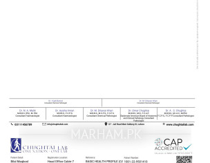 Basic Health Profile Test
