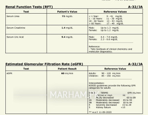 Check Reports Kidney