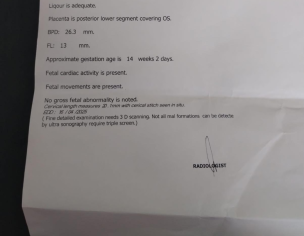 Low Lying Or Placenta Previa