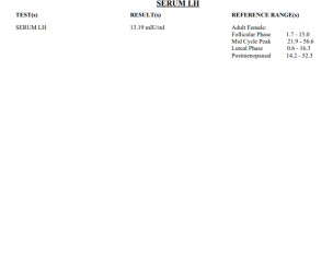 Fertility Or Ovulation