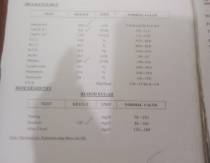 Brusing And Black Wounds On Body And Low Pletelets Count