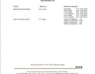 Vitamin D And Testosterone Deficiency 