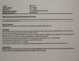 Lower Back And Neck Pain