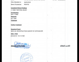 ACL Full Thickness Tear Want Surgery