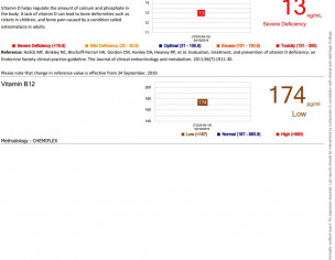 Vitamin B12, Vitamin D 