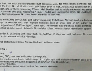 Abdominal Severe Pain 