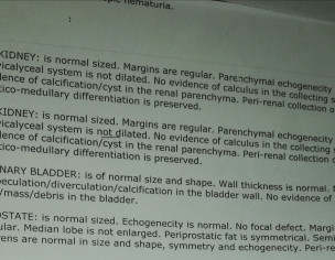 RBC And Protein In Urine
