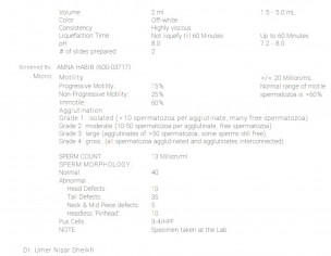 Low Sperm Count And Motility 