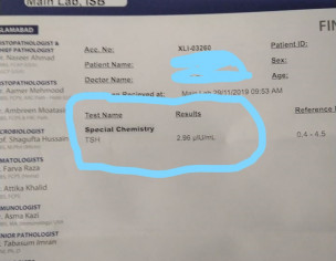 TSH Level Defrance Reports  Just In 10 Days ! Need Doctors Support