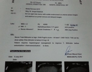 RFA(DEB/TACE) Recommended