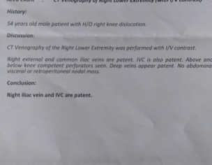 Blackening Of Lower Leg After An Accident+surgery