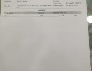 High Fever And Cough