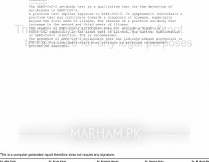 COVID Antibodies Test 