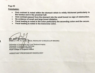 Moderate Pangastritis