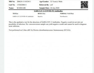 Covid-19 Positive (No Symptoms) 