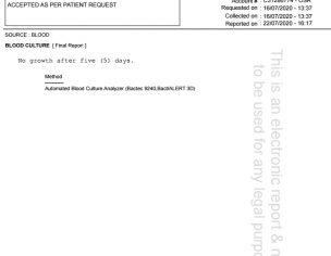 Consistent Low Fever