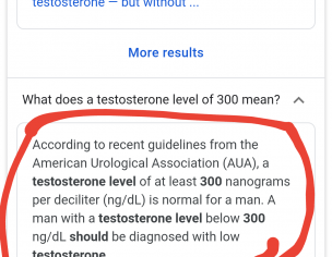 Erectile Dysfunction/Low Testosterone 