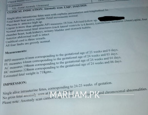 AFI Not Normal Ranges