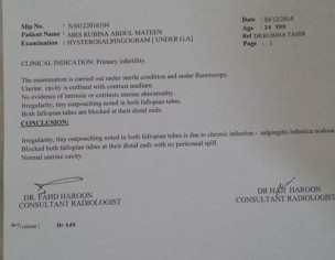 Fallopian Tubes Block