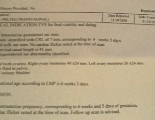 Gynaecologist- Brown Discharge 