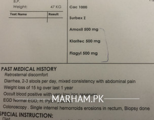 Colonoscopy Report, (gastroenterologist)