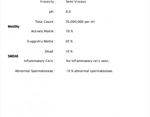 Sperms Test