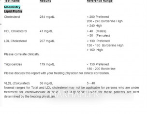Cervical Spondylitis, Cholesterol 