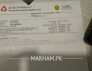 Karyotyping Test Analysis
