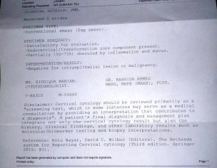 Post-menopausal-bleeding