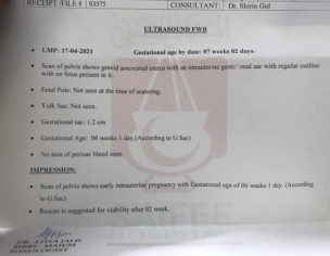 Viable/Healthy Pregnancy?