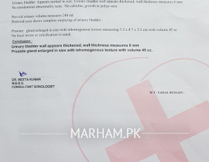 Prostate/urine Problem