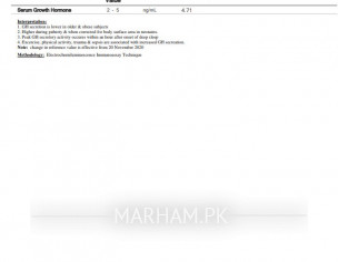 Growth Hormone (height)