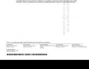 Stool Test Result Interpretation