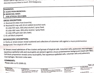 Brain Tumor + Lung Issue